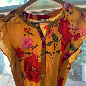 Sunny yellow sundress